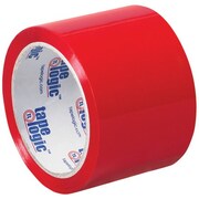 BSC PREFERRED 3'' x 55 yds. - Red Tape Logic Carton Sealing Tape, 6PK T90522R6PK